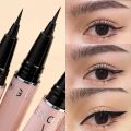 【HUT】 Ultra-Thin Waterproof Liquid Eyeliner Korean Makeup For Women Quick Dry Smooth Eye Liner Long Last Lower Eyelash Pen Cosmetics. 