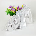 10PCS Organza Pocket Bunched Double Layer Pocket Jewelry Gift Storage Pouch Bundle Pocket Wedding Gift Bag Craft Gift Hot Gold Silver Cloth Pocket. 