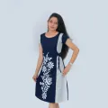 Short girls dress Sleeve Linen Bow Frock. 
