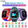 smart 2030 c002 brand 2022 Latest camera children waterproof ip7 touch screen sos lbs tracker smartwatch kids smart watch for kids. 