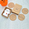 Halloween Ghost Matchboxes Mini Halloween Ghost Plush Doll Pocket Toys With Gift Cards Halloween Birthday Gifts. 