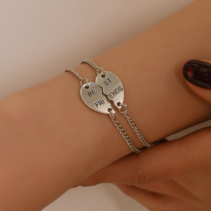 2Pcs%20Best%20Friends%20Bracelet%20-Stainless%20Steel-%20Puzzle%20Love%20Bracelet-%20Fashion%20Women%20BFF%20Friendship%20Jewelry%20-%20Image%202