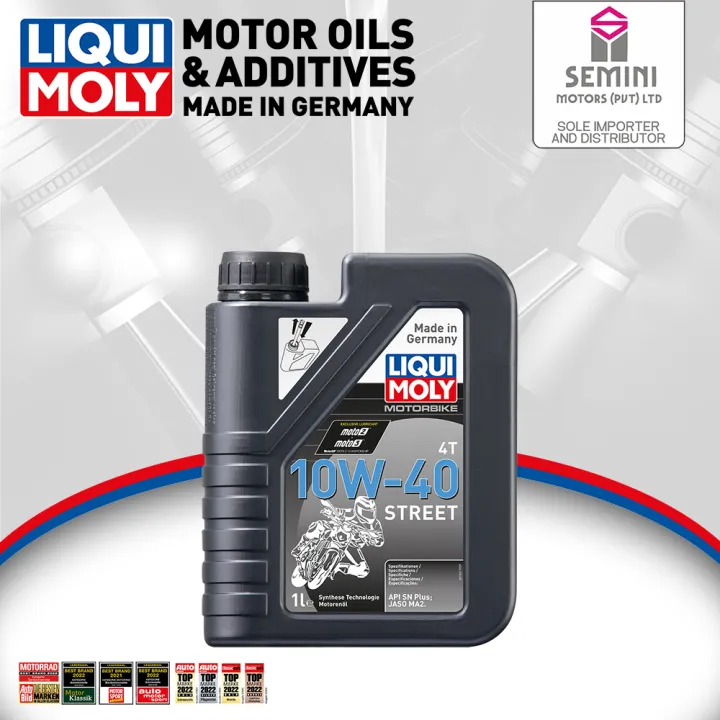 MOTORBIKE 4T STREET FULLY SYNTHETIC 10W-40 1L