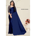 Premium Valentina Saree with Blouse / Superior Valentina 7 Yards Wedding Party Sarees with Jacket Material. 