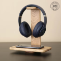 Headphone Stand, Wooden Headphones Holder for Desk, Headphones Hanger, Wood Headset Stand, Gamer Gifts. 