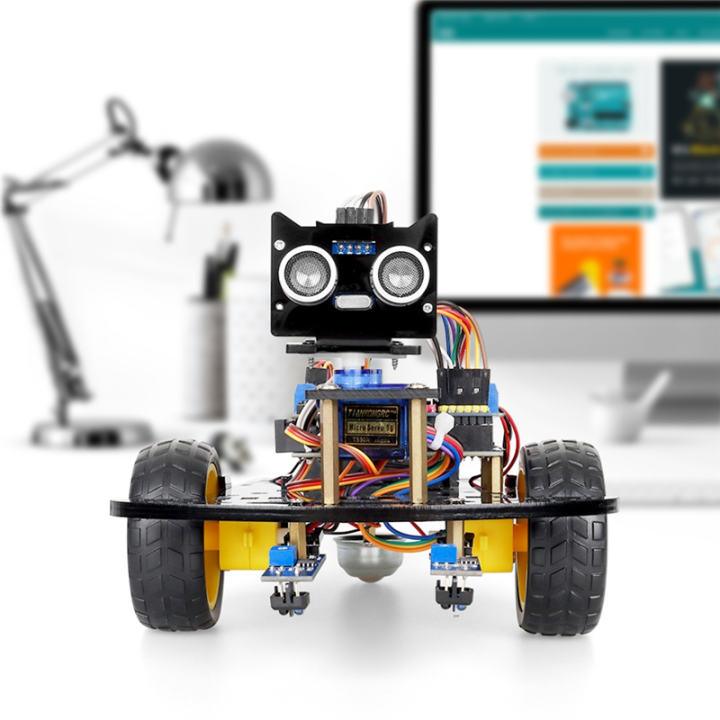 2WD Robot Car Kits for Programming Project with Line-Tracking and ...