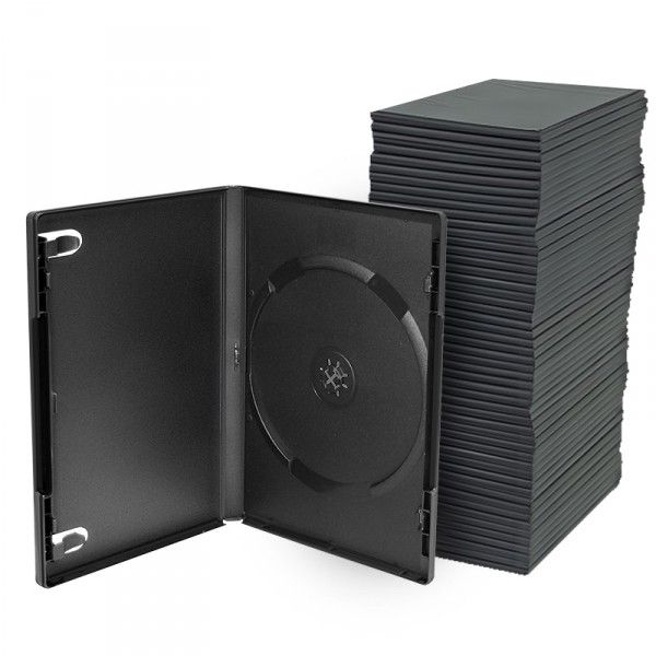 DVD Cover DVD Case DVD Box 7mm Black 2 in 1
