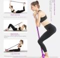 Pull Reducer Body Shape Trimmer Body Shaper - Multi Colorc ,4 Tubes Latex Elastic Pull Rope Sit-up Bodybuilding Fitness Equipment Exercise Resistance Bands for Abdomen/Waist/Arm/Yoga/Pilates Stretching Slimming Training. 