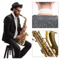 3 Pcs Adjustable Length Clarinet Neck Band Adjustable Saxophone Strap for Alto/Tenor/Soprano Saxophone. 