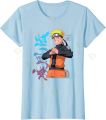 Naruto Shippuden Naruto Sasuke Split Face T-Shirt. 