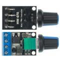 5V 12V 10A Voltage Regulator PWM DC Motor Speed Controller Governor Stepless Speed Regulator LED Dimmer Power Controller. 