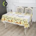 Quorrae Party Table Cover Rectangular Exquisite Detailed Disposable Table Cover. 