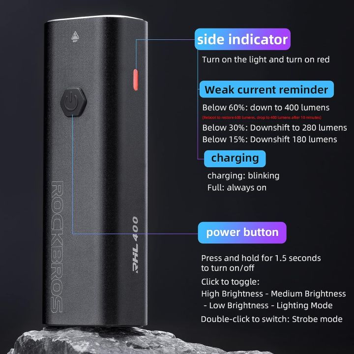 ROCKBROS%20Bike%20Head%20Light%202600%20mAh%20High%20Lumens%20Super%20Bright%20Lights%20High-Capacity%20Rechargeable%20Bike%20Front%20Light%20Quick%20Installation%20Without%20Tools,Five%20Modes,Battery%20Reminder,IPX6%20Waterproof%20-%20Image%203