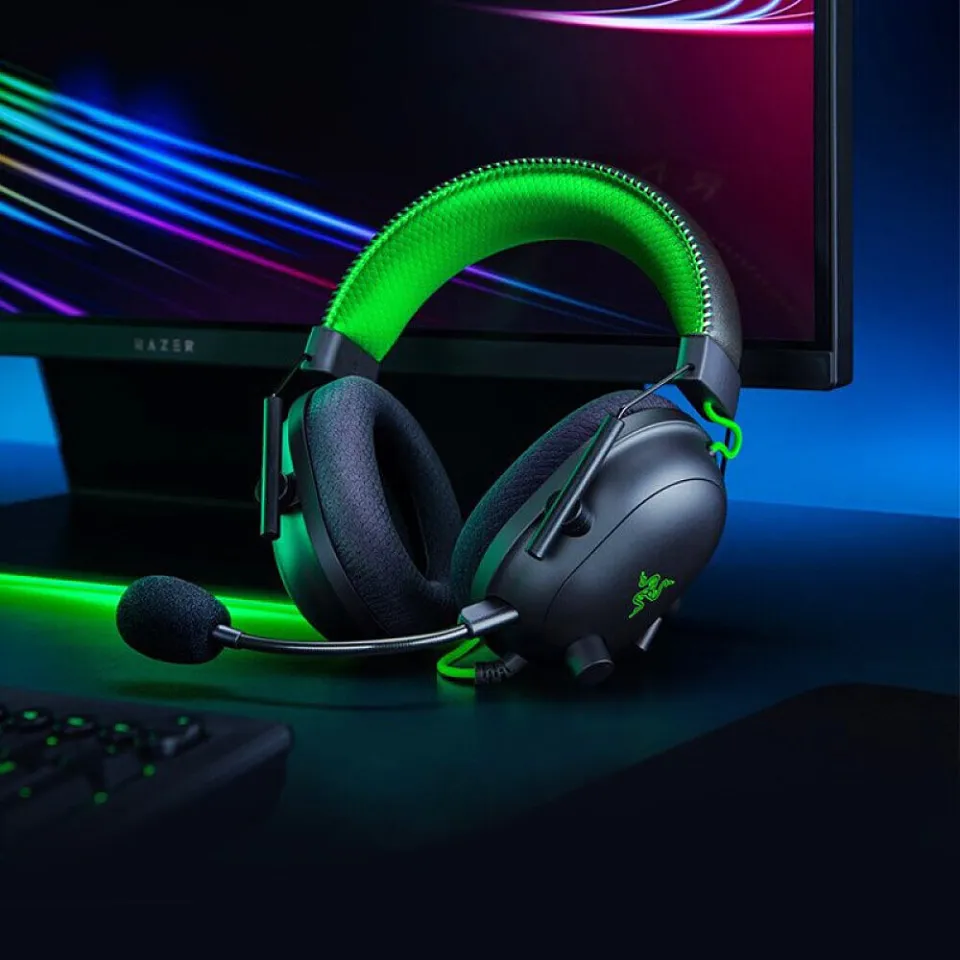 Razer BlackShark V2 SE Wired Gaming Headset with Razer TriForce