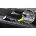 Front Row Door Side Storage Box Handle Armrest Phone Container for Peugeot 3008 GT 5008 2016 2017 2018. 