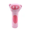 Development Handle Toys Polyester Cartoon Animal Hand Bell Rattle Giraffe Panda Rabbit Tiger Soft Animal Handbells Rattles Plushies Doll Plush Baby Rattle Birthday Gift. 