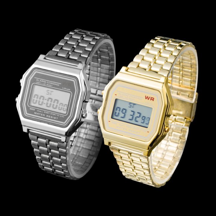 Thogo Apple watch stalen band zwart
