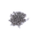 50Pcs 8mm Stainless Steel  Split Rings Open Single Jump Ring Connectors for DIY Jewelry Making High Quality. 