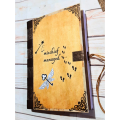 Handmade personalized journal note book/journal/note books/handmade books. 
