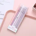 6Pcs/Set Cute Morandi Gel Pen Set Student Penel Pen Retro 0.5mm Black Signature Pen Solid Color School Office Supply Stationery. 