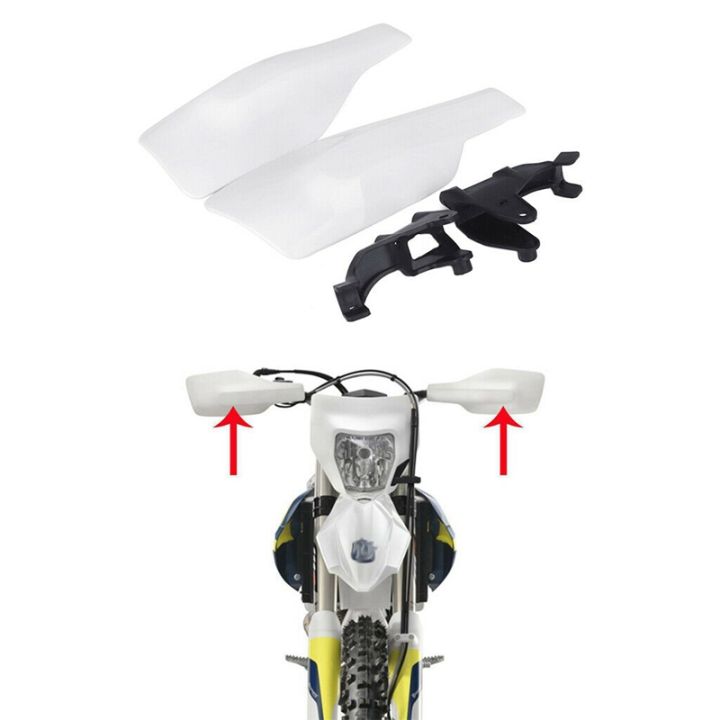 Motocross Handguard Motorcycle Hand Guard Protector White for Husqvarna TX FC FE TE TC FX 125/250/300/350/450/501/501S