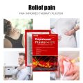 80Pcs Hot Pain Relief Patch Capsicum Medical Plaster Treat Muscle Strain Back Pain Knee Joint Ache Self-Heat Adhesive Stickers. 