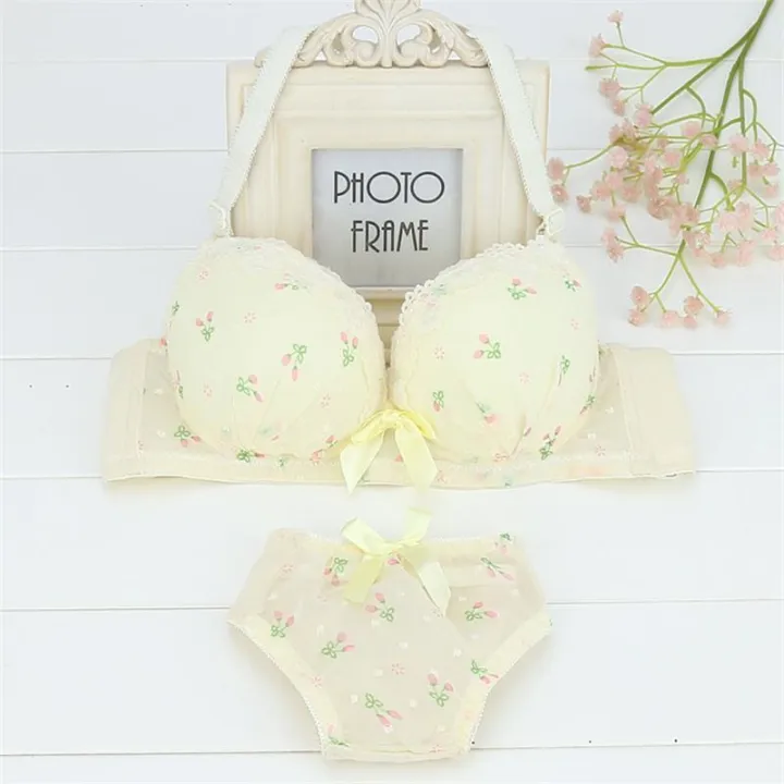 Summer%20Wireless%20Thin%20Bra%20Development%20Period%20Girl's%20Underwear%20Panties%20Set%20Junior%20and%20Senior%20High%20School%20Students%20Small%20Sized%20Bra%20Gather%20-%20Image%203