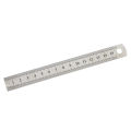 【SkinHorizon】2 Pcs 15cm 6 Inch Stainless Steel Metal Straight Ruler Precision Double Sided Learning Office Stationery Drafting Supplies. 