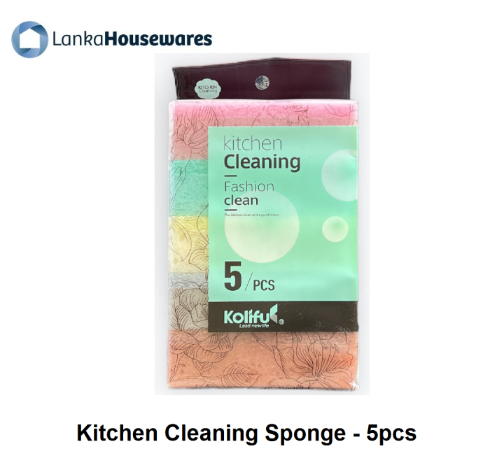Kitchen Cleaning Sponge - 5pcs