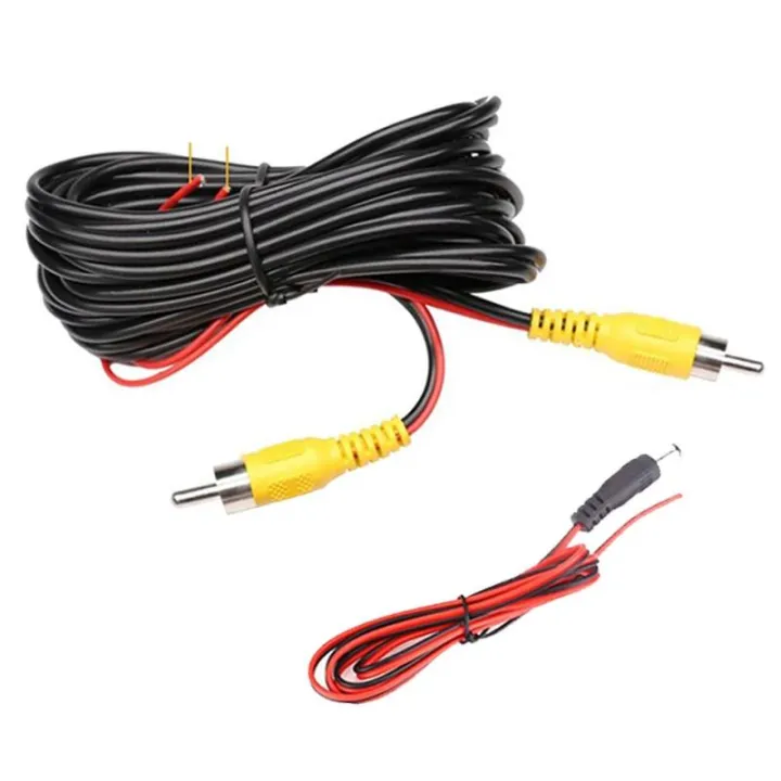 RCA Video Cable For Car Rear View Camera Universal 6/10/15/20 Meters ...