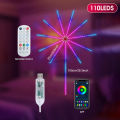 Auoyo  Firework LED Strip Lights Dream Color Lamp Christmas Lights RGB Strip Lights Smart Flexible LED Firework Lights Music Sound Sync Lights with APP Remote Control USB Powered. 