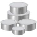 Stainless Steel Food Storage Bowls 05 Set - Easy to carry. 