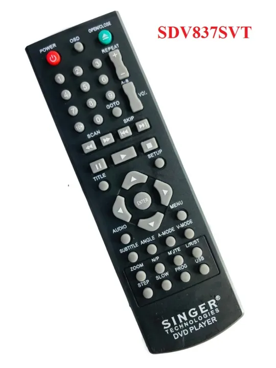 Singer%20SDV%20837SVT%20DVD%20Remote%20Controller%20-%20Image%203
