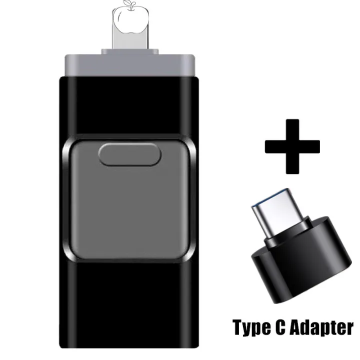 4%20IN%201%20OTG%20USB%20Flash%20Drive%20for%20iPhone%2016GB%2032GB%2064GB%20128GB%20256GB%20512GB%20Pendrive%20usb3.0%20with%20type%20c%20adapter%20-%20Image%202