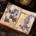 40 Sheets Retro Translucent Material Paper The Flashy Old Dream Series Memo Pad Paper Literary Mail Card Journal Planner Diary Scrapbooking. 