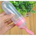 Silicone Squeeze Bottle Spoon - Baby Feeding. 