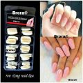 Long Nail tips Artificial Fake Nails 100 Pcs With Free Nail Glue. 