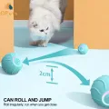 Opets Opets Automatic Cat Teaser Ball Jumping & Rolling Ball Smart Cat Toys Dog Interactive Toys Automatic Bouncing Ball with Light Rechargeable Teasing Kittens Jumping Ball. 