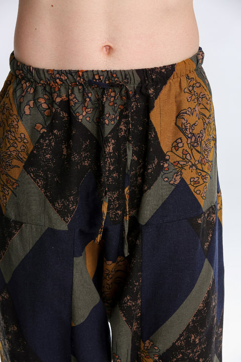 Yfashion%20Men%20Cotton%20Harem%20Pants%20Summer%20Plus%20Size%20Ethnic%20Style%20Printing%20Cotton%20Linen%20Pants%20Casual%20Loose%20Drop%20Crotch%20Trouser%20-%20Image%208