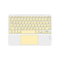 10inches Touchpad Bluetooth Keyboard Compatible with , Android, and IOS English Green. 