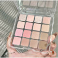 New Matte Eye Shadow Square 16 Color Eyeshadow Palette Matte Pearlescent Sequins Blush Eyeshadow Highlighter Contouring Serum. 