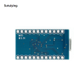 Sutuiying New style Mini/Type-C/Micro USB Pro Micro ATMEGA32U4 5V/16MHZ Module With the Bootloader for Arduino with 2 Row Pin Header for Arduino. 