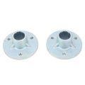 23T 3 Stud Rear Axle Wheel Hub with Screws Left Right Fit For 5inch Tyres Quad Motorcycle ATV Go Kart. 