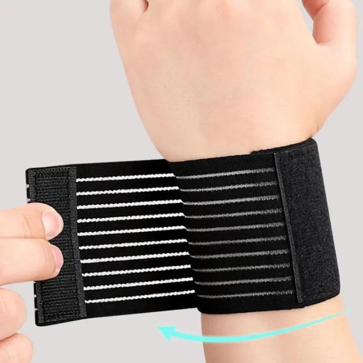 LeiyanLuxury%201PCS%20Elastic%20Bandage%20Hand%20Sport%20Wristband%20Gym%20Support%20Protector%20Wrist%20Brace%20Tennis%20Cotton%20Weat%20Fitness%20Wrist%20Sport%20Safety%20Parts%20-%20Image%204