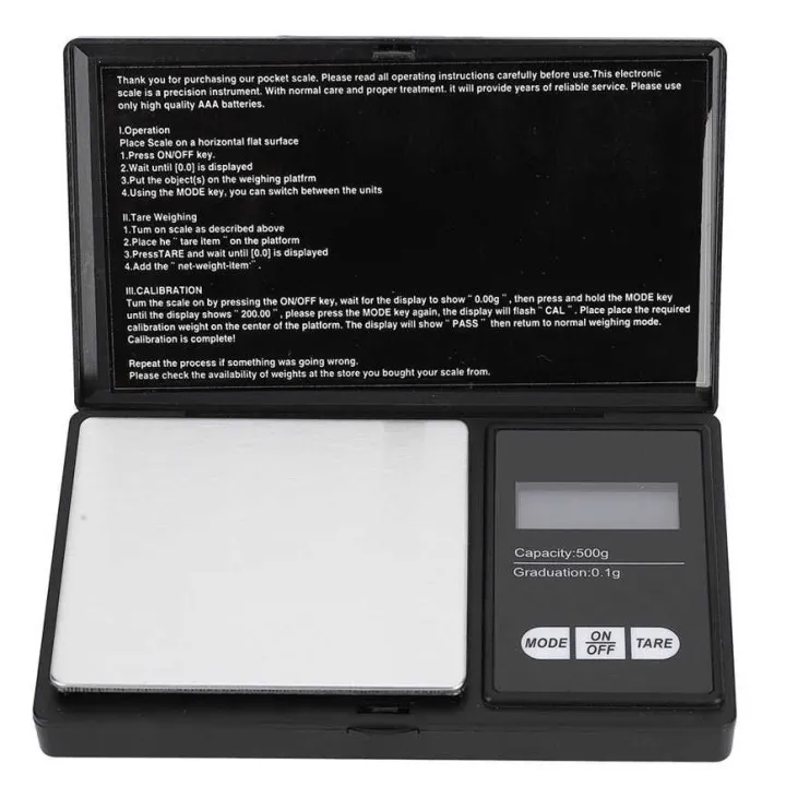 Portable Digital Scale Mini High Precision LED Pocket for Gold Silver Diamond Jewelry Grain (100g/0.01g)