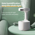 【WEJA】Anti Gravity Humidifier 800ML Water Drop Backflow Spray Humidifier Ultrasonic Aromatherapy Sprayer with LED Display, suitable for home, office, bedroom and office. 