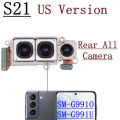 Rear Front Camera For Samsung Galaxy S21 5G SM-G991U G991B G991W G991N Back Wide Main Camera Flex Cable Module Spare. 