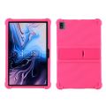 For TCL 10 Tab Max 10.36 inch Silicone Tablet Protective Case with Invisible Bracket. 