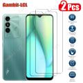 LeiyanFifty percent discount 9H HD Protective Tempered Glass For Itel Vision 3 Plus 6.8 Vision3Plus Phone Screen Protector Protection Cover Film. 