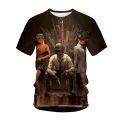 Playerunknowns battlegrounds T-shirt FPS game PUBG cartoons 3D printed girls boys unisex T-shirt casual fashion kids tees tops. 